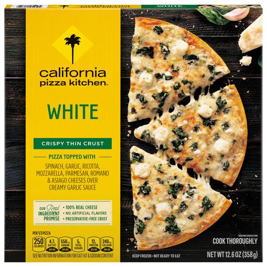 California Pizza Kitchen White Crispy Thin Crust Pizza