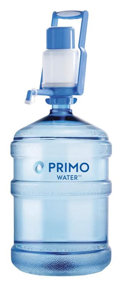 Primo Portable Manual Water Pump, Blue And White