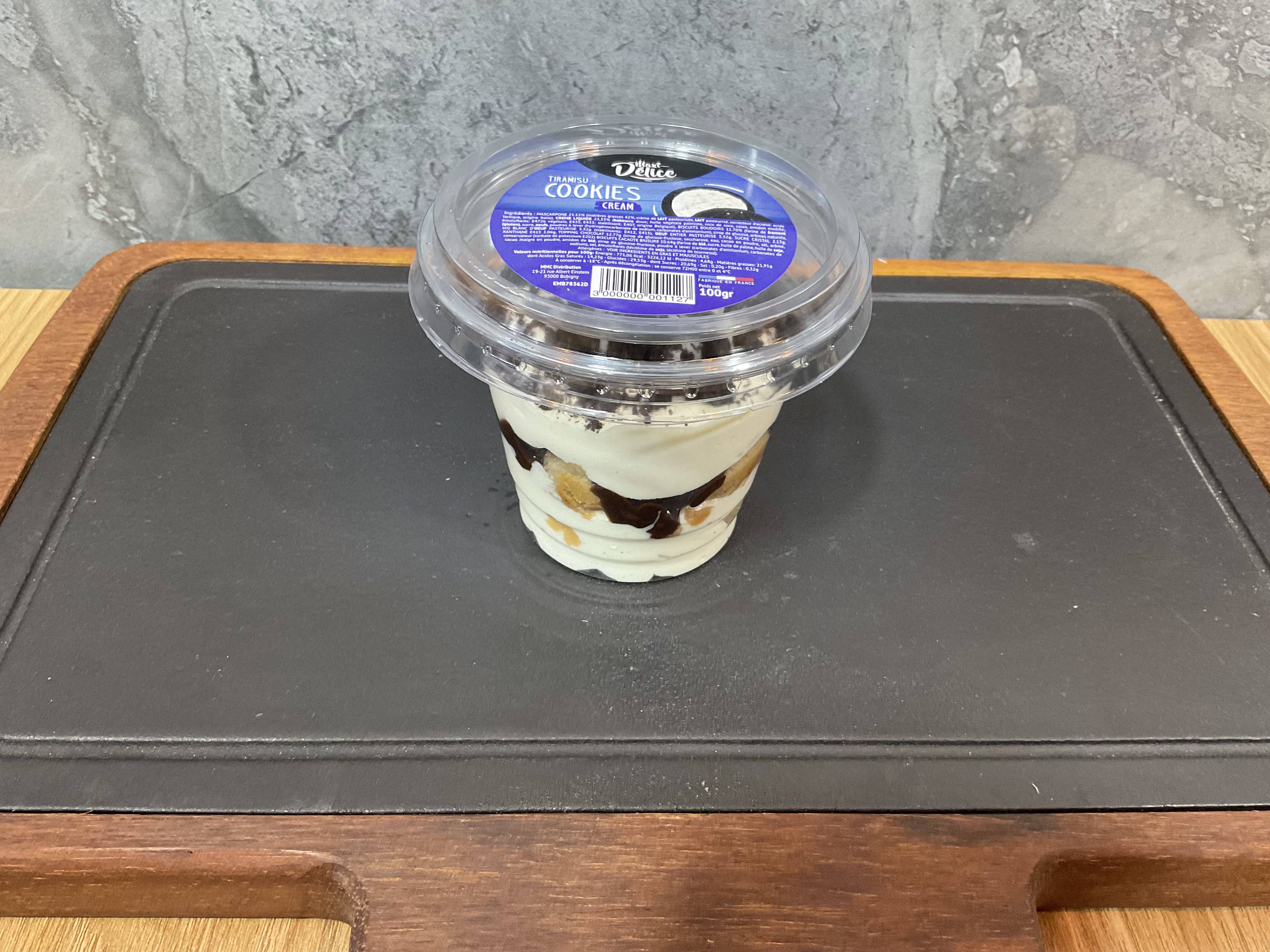 Tiramisu Cookies Cream
