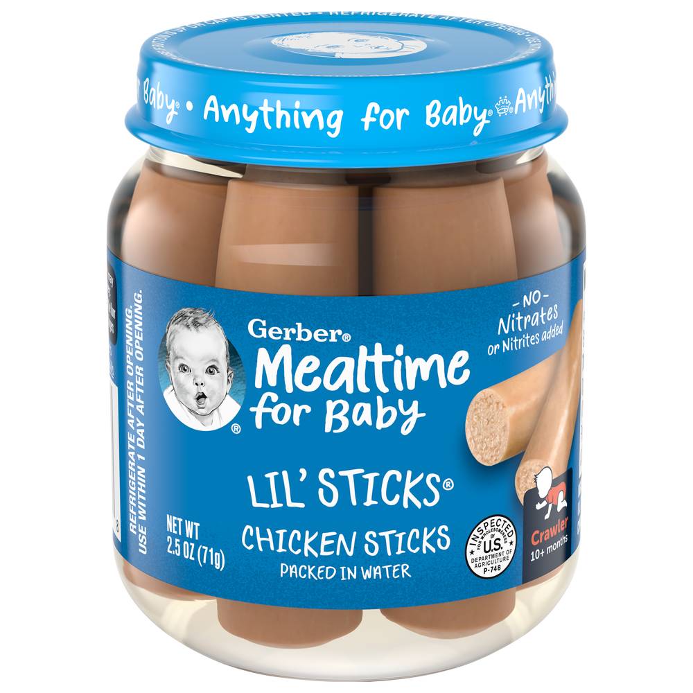 Gerber Toddler 12 + Months Lil' Chicken Sticks