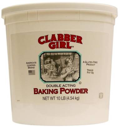 Clabber Girl - Baking Powder - 10 lbs (4 Units per Case)