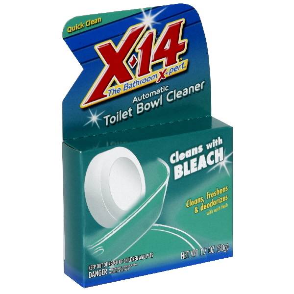 X-14 Antibacterial Toilet Bowl Cleaner With Bleach (1.7 oz)