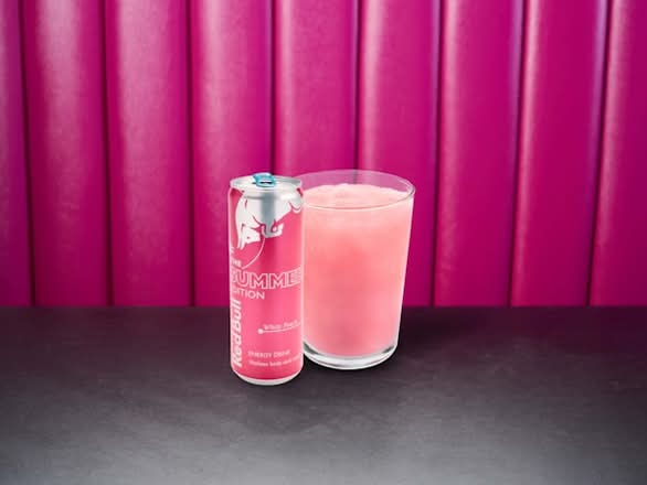 *NEW* White Peach & Raspberry Redbull Slush