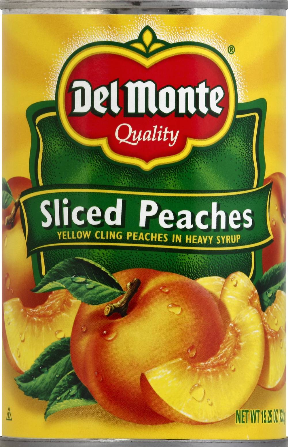 Del Monte Sliced Peaches in Heavy Syrup