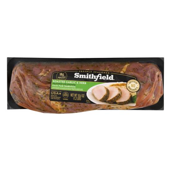 Smithfield Roasted Garlic & Herb Fresh Pork Tenderloin