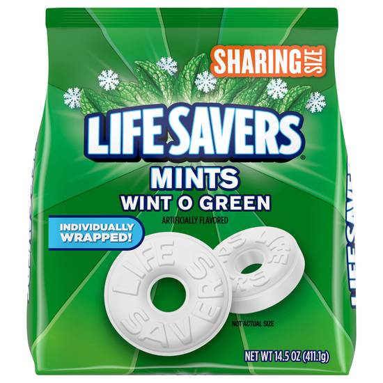 Life Savers Sharing Size Wint O Green Mints (14.5 oz)