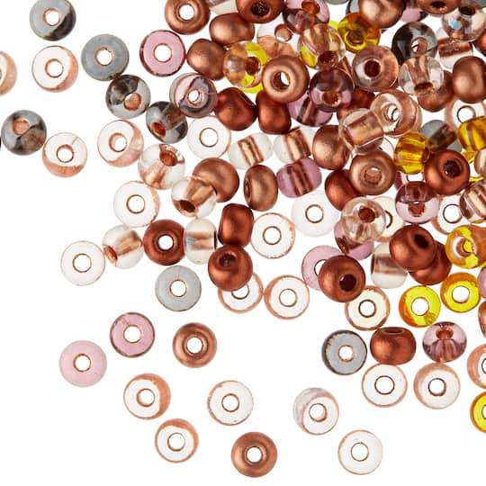 John Bead 6/0 Czech Glass Seed Beads