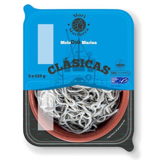 Gulas clásicas ultracongeladas MSC Mari Marinera bandeja (250 g)