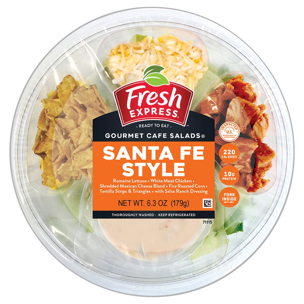 Fresh Express Gourmet Café Salads Santa Fe Style Kit (6.3 oz)