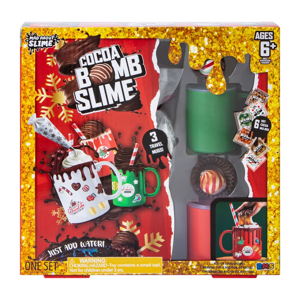 Mad About Slime Cocoa Bomb Slime Set Cocoa Bomb