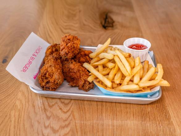 5 Wings + FRIES
