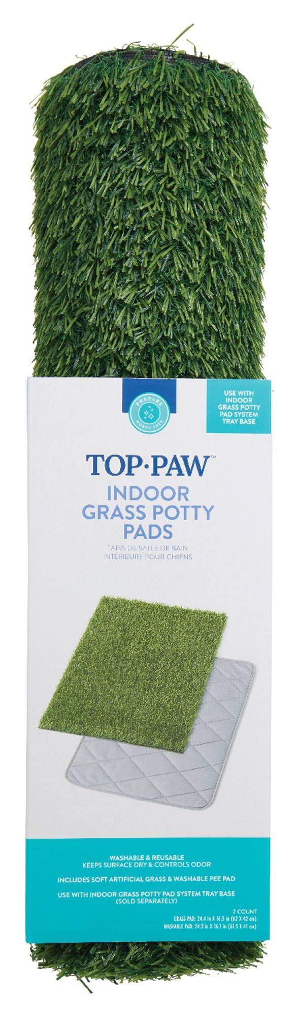 Top Paw Indoor Grass Potty Pads For Puppy Training