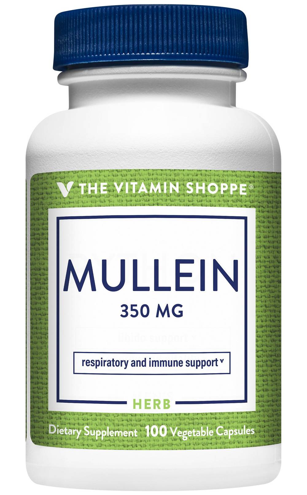 Mullein  Respiratory & Immune Support  350 Mg (100 Vegetable Capsules)
