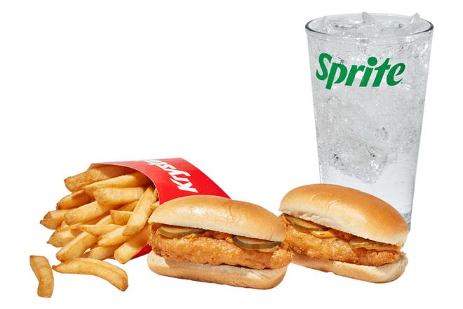 SPICY CRISPY FISH SLIDER COMBO