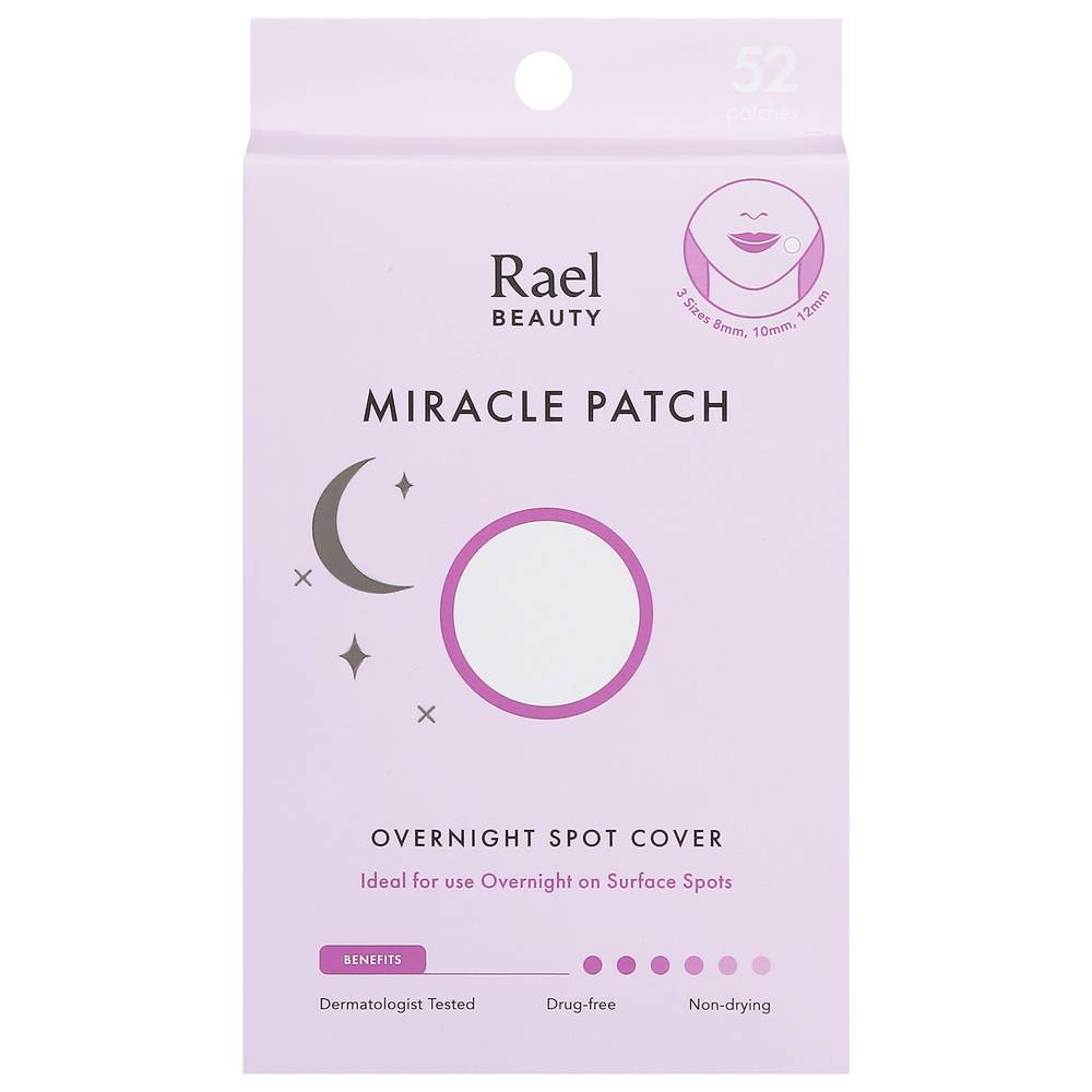 Rael Overnight Spot Cover Miracle Patches (52 ct)