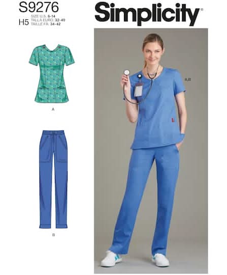 Simplicity Pattern Cs9276 (6-8-10-12-14)