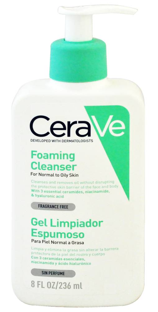 CeraVe GEL LIMP ESPUMOS CARA-CUERP*236ML
