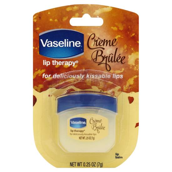 Vaseline Lip Therapy Creme Brulee Balm (0.25 oz)