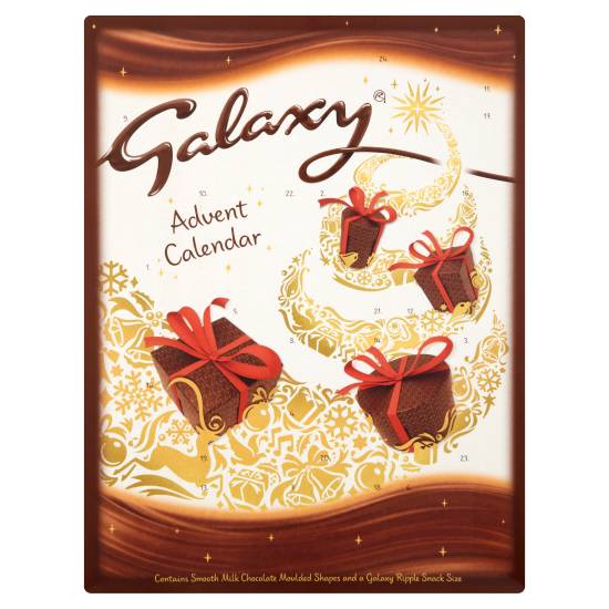 Galaxy Chocolate, Milk Chocolate Advent Calendar (110g)