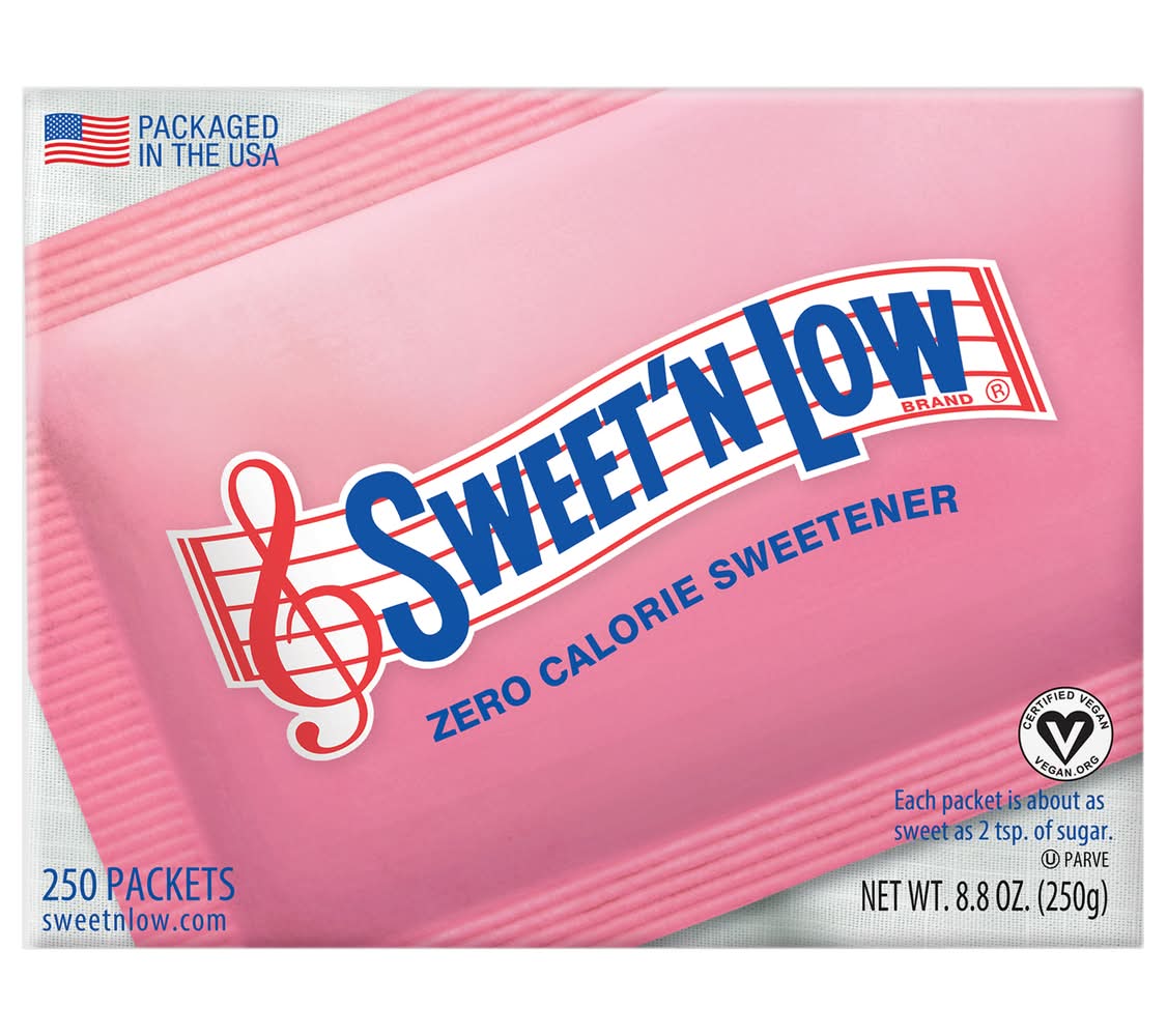 Sweet'N Low Zero Calorie Sweetener (8.8 oz, 250 ct)