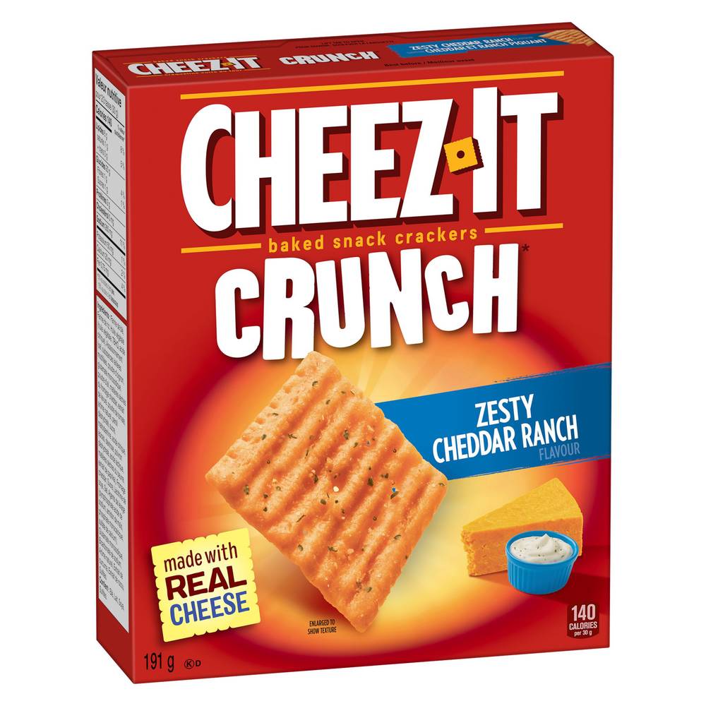 Cheez-It Crunch Cheddar Ranch Crackers (191 g)