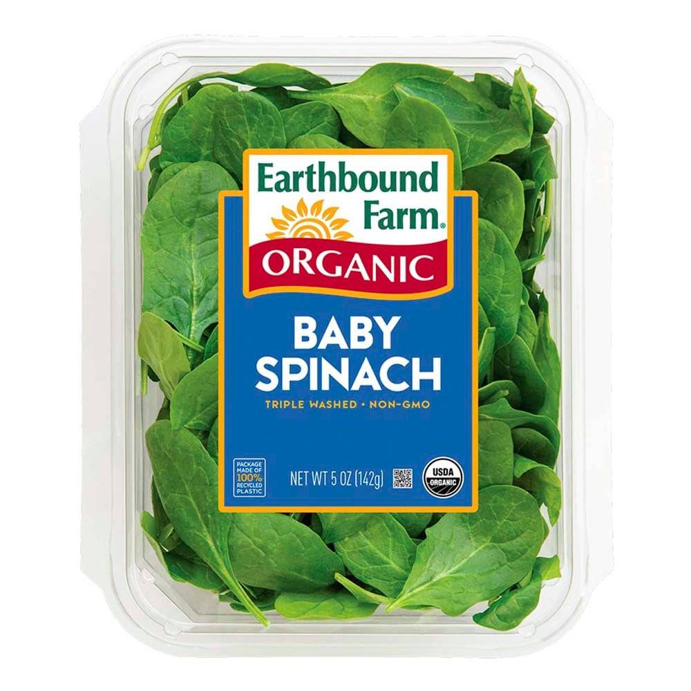 Earthbound farm espinaca baby