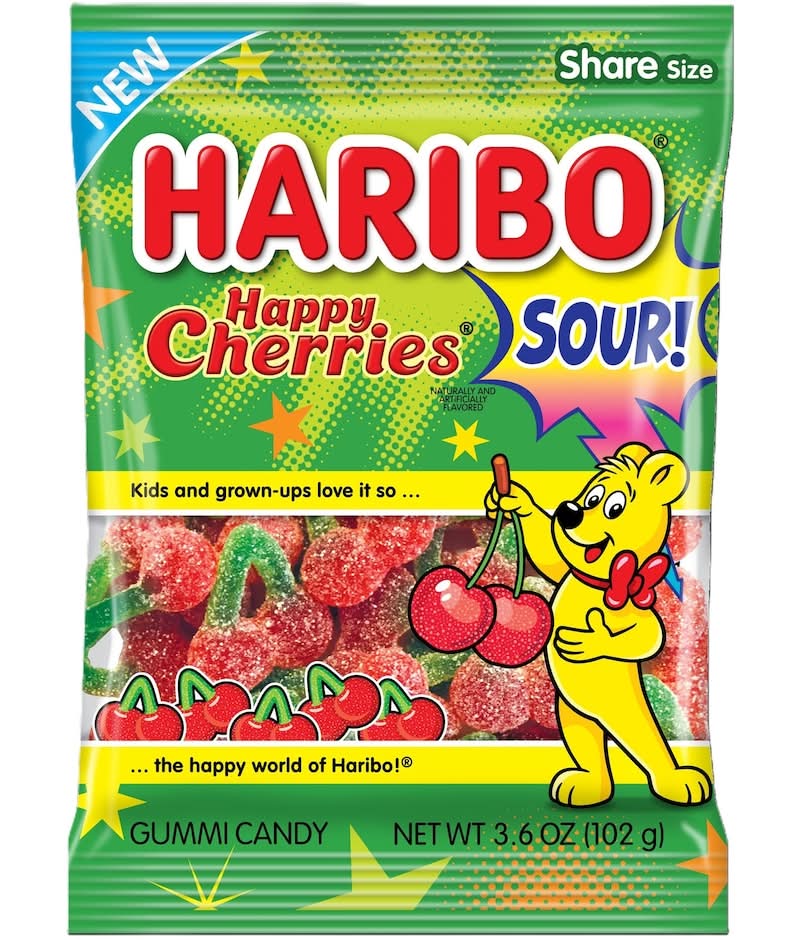 Haribo Happy Cherries Sour Gummi Candy