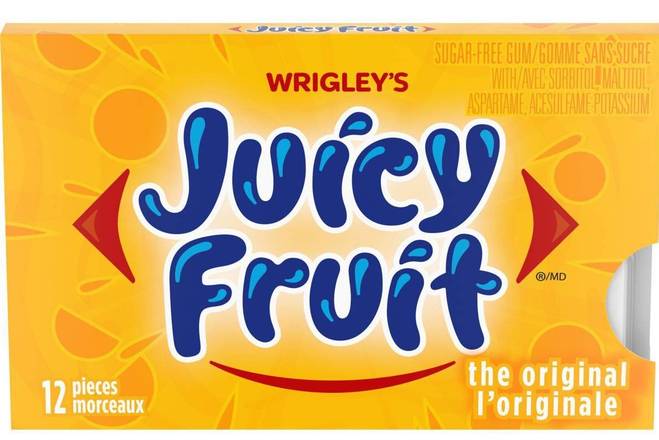 Juicy Fruit Gum Pellet 12's