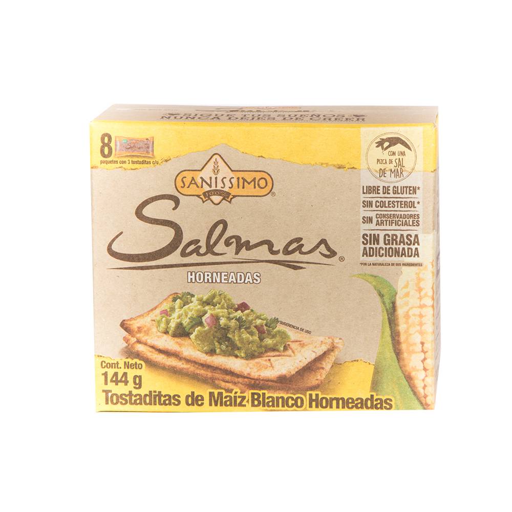 Sanissimo galletas horneadas salmas