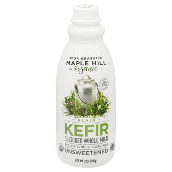 Maple Hill Organic Unsweetened Plain Kefir (32 oz)