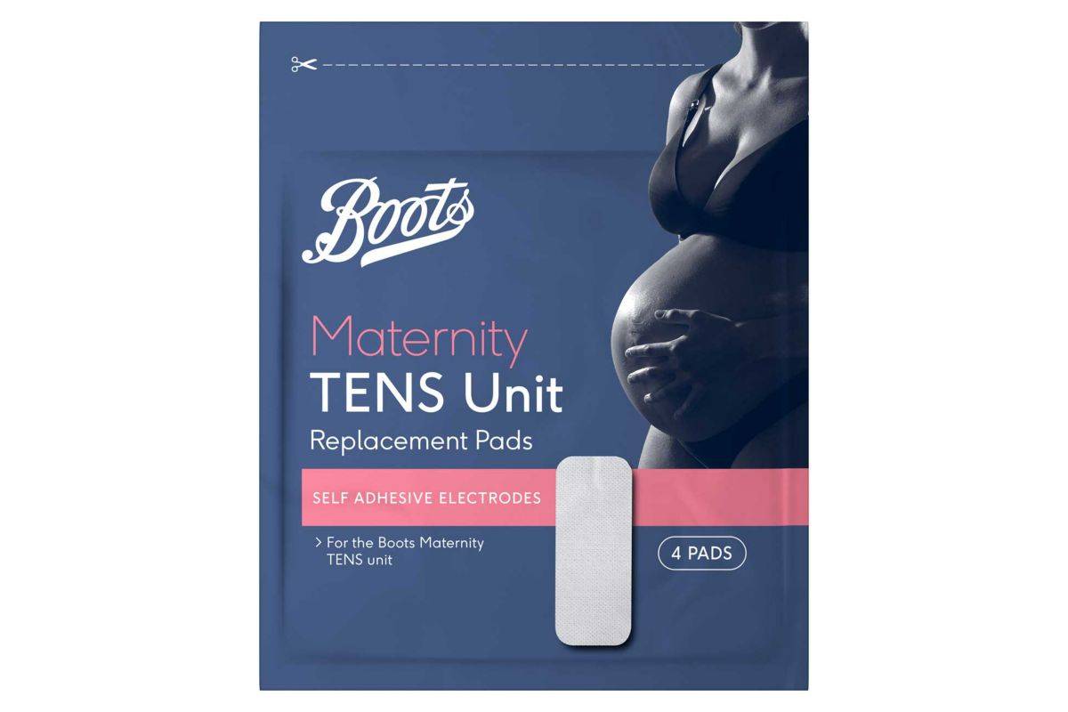 Boots TENS Maternity Unit Replacement Pads - 4 Pads