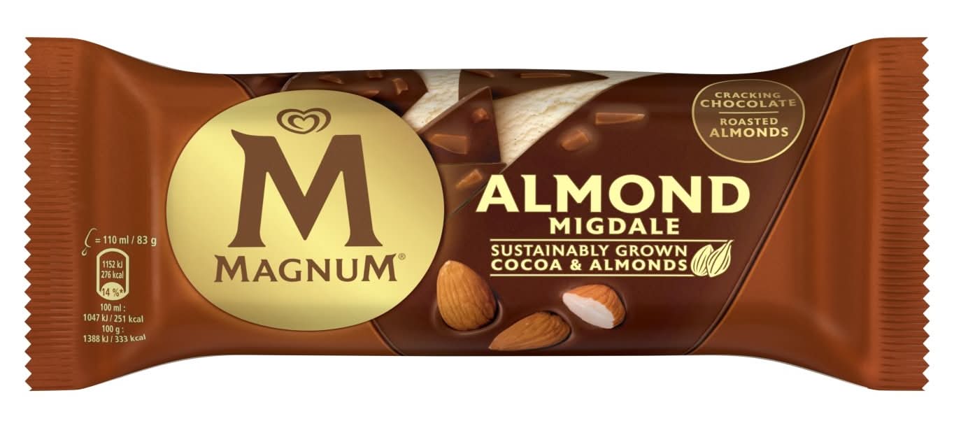 Lody Magnum Almond Algida 110 ml
