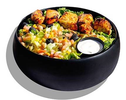 Chicken Kabob Salad Bowl