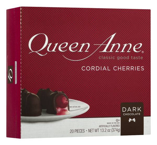 Queen Anne Dark Chocolate Cordial Cherries