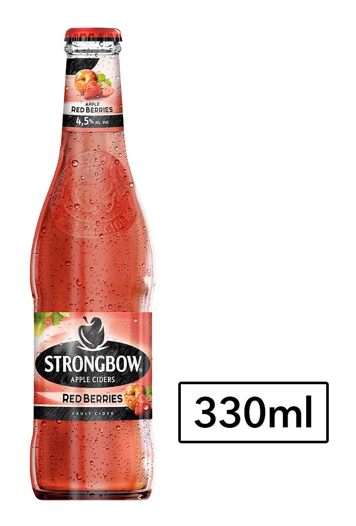 Strongbow · Sidra, red berries (330 ml)