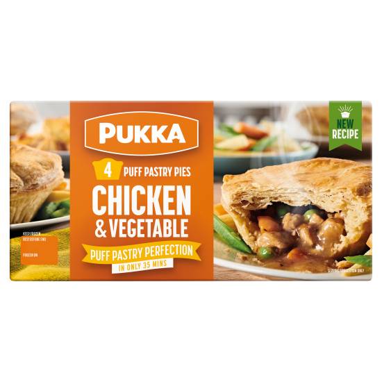 Pukka Puff Pastry Pies Chicken & Vegetable