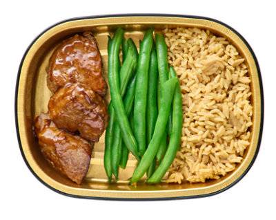 Readymeals Teriyaki Steak Tips Rice & Beans - Ready2Heat