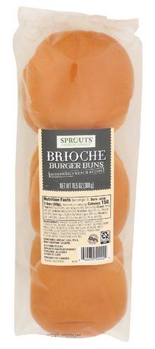 Sprouts Brioche Burger Buns