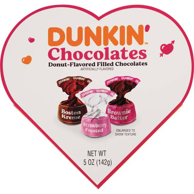 Dunkin Chocolates Heart, 5 oz