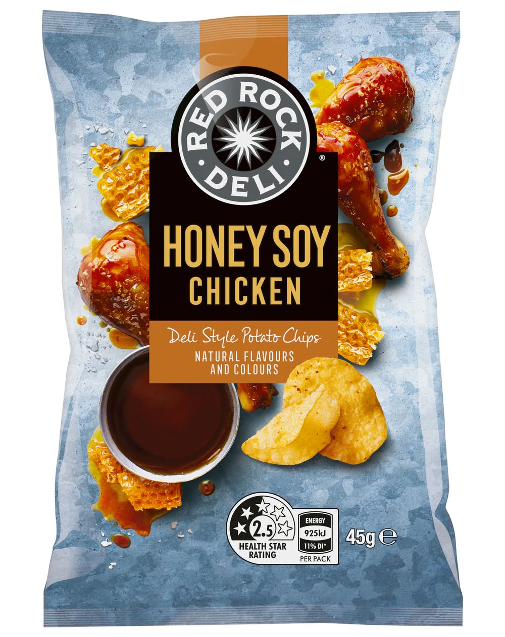 Red Rock Deli Honey Soy Chicken Potato Chips (45g)