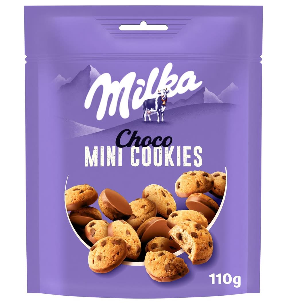 Milka Mini cookies chocolade koekjes 110g