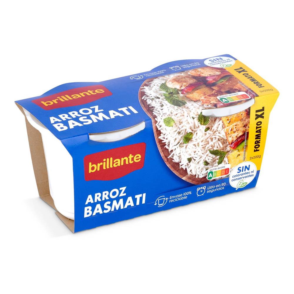 Arroz Basmati Brillante Vaso 400 G