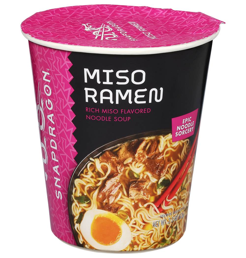 SnapDragon Sapporo-Style Miso Ramen (2.2 oz)