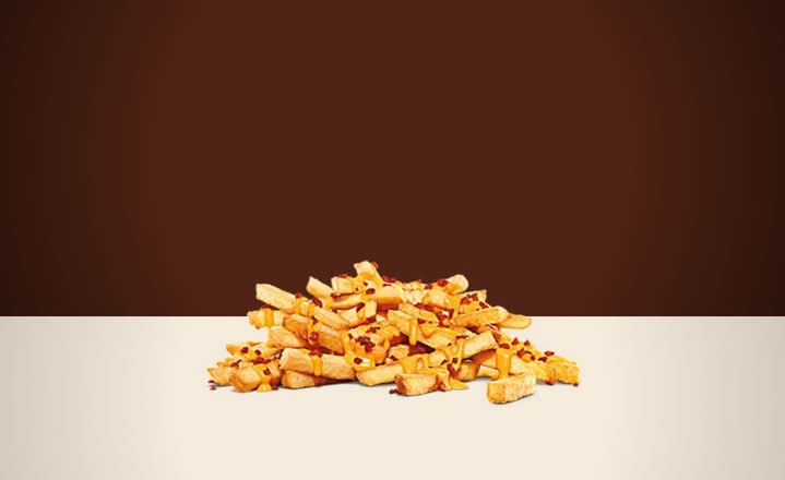 BK KING Fries® Cheese & Bacon