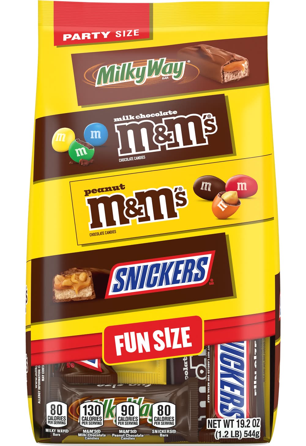 Mars Wrigley Assorted Variety Mix Candy Bulk Bag (19.2 oz)