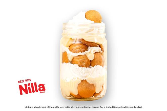 Nilla Banana Pudding Jar Dessert