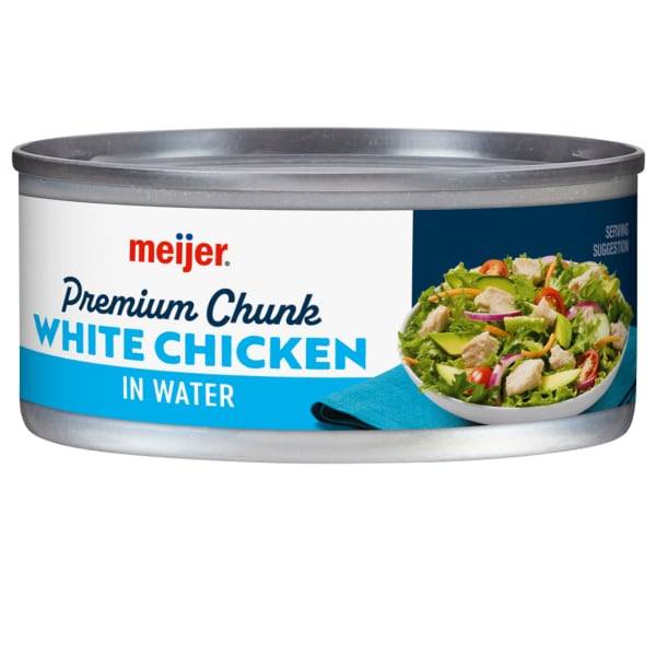 Meijer Premium Chunk Canned White Chicken (5 oz)