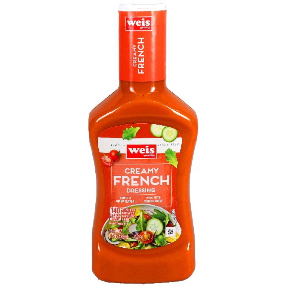 Weis Quality Salad Dressing French Creamy