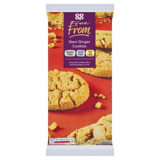 Co-op Free From Stem Ginger Cookies 150g