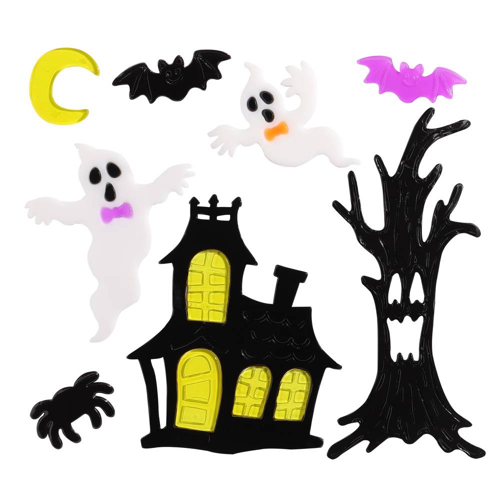 Haunted Living 12-in Haunted House Window Cling | LW113-LXJE022